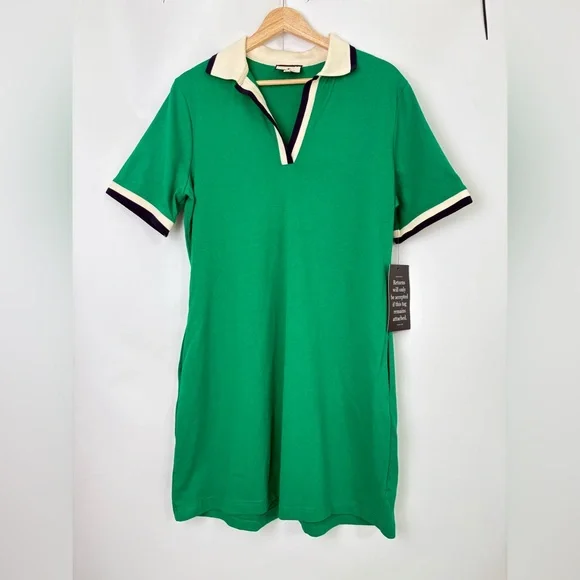 NWT Tuckernuck Green Hutton Polo Tennis Resort Dress - Picture 5 of 10